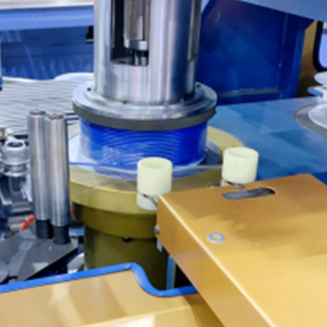 自动阀芯挡板和包装机SCP-3000，高速卷曲，不锈钢框架，200个线轴/小时