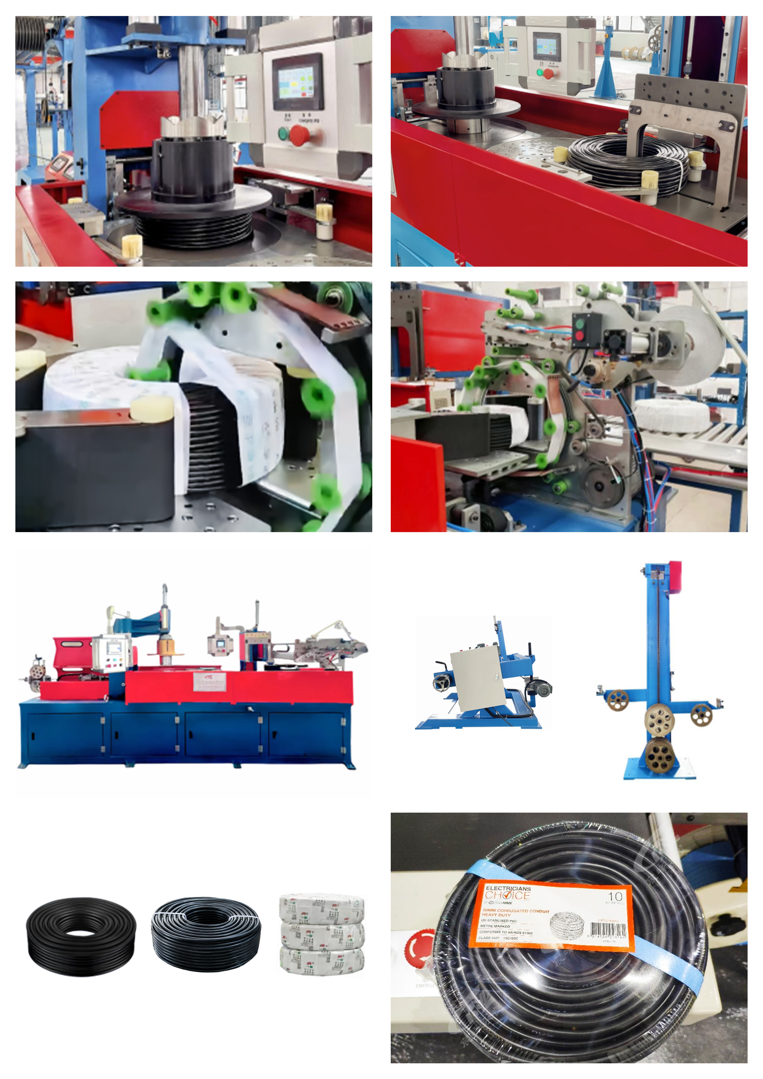 1860 Automatic Coiling Belting and Shrink Packing Machine 1860自动盘绕腰带和收缩堆积机