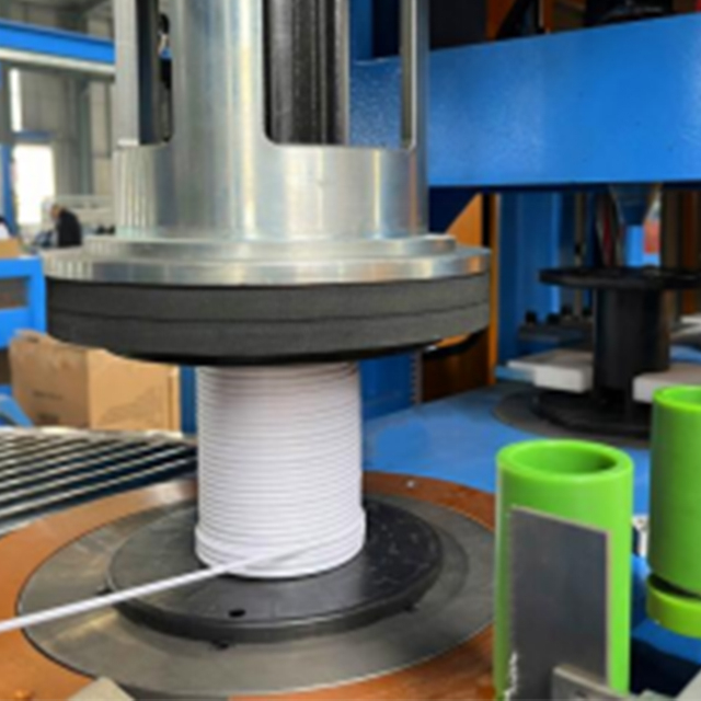 自动阀芯挡板和包装机SCP-3000，高速卷曲，不锈钢框架，200个线轴/小时